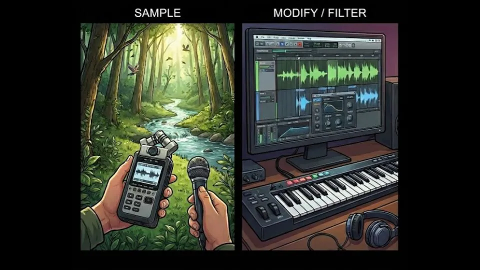 The Sampler Workflow diagram